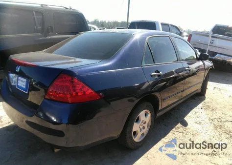 2007 Honda Accord 2.4 Vp из США, поврежденный, VIN 1HGCM561X7A075342